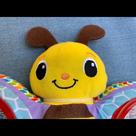 Infantino Squeak and Peek Bumble Bee Mirror Pal (Gift with Purchase) - Picture 3 of 12